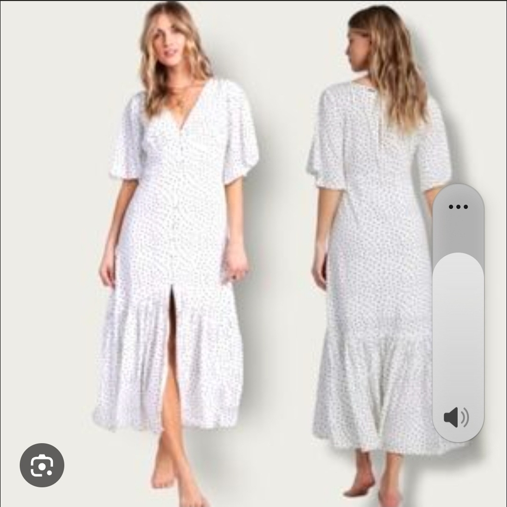 Billabong Kiss The Rain Midi Dress - L